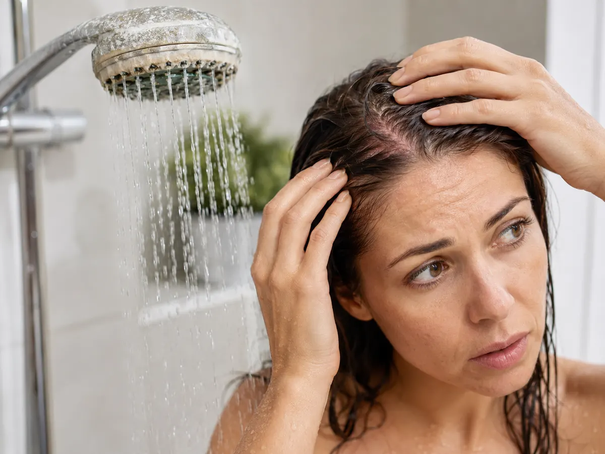 Hard Water Causing Hair Loss: Shower Filter Test & Real Fix